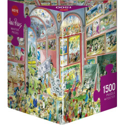 Puzzle 1500 pzs. PRADES, Masterpieces